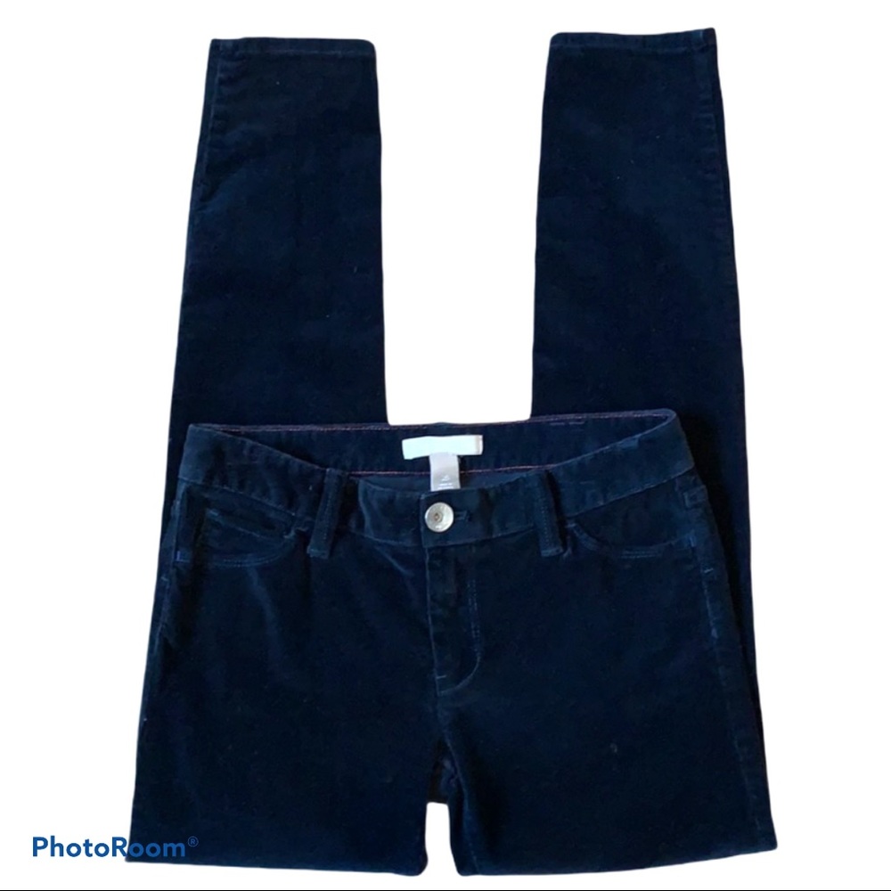 BANANA REPUBLIC | Skinny Ankle Cord True Navy EUC